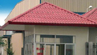 Glazed tile for house